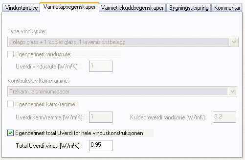 U-verdi vindu